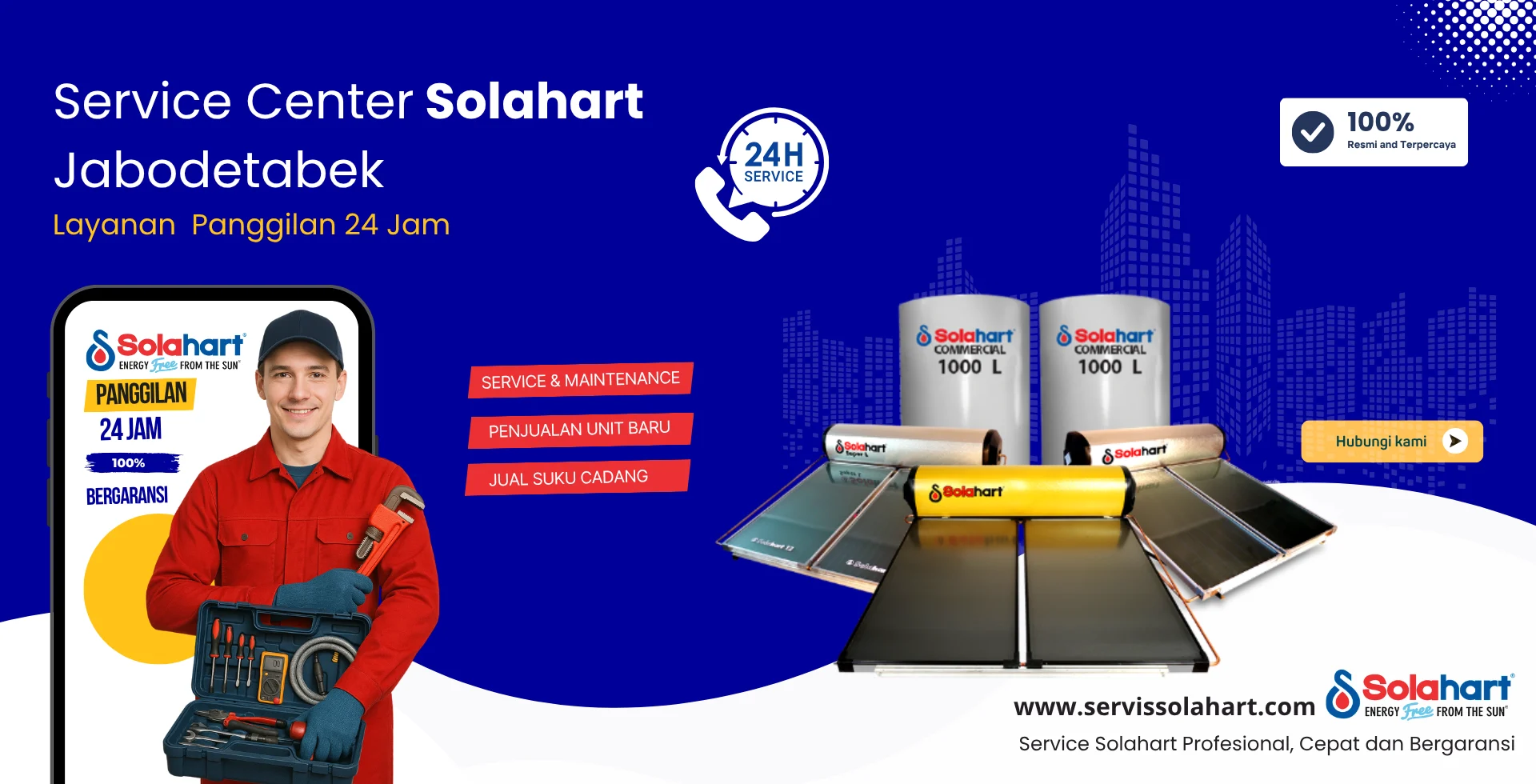 service solahart jakarta 24 Jam